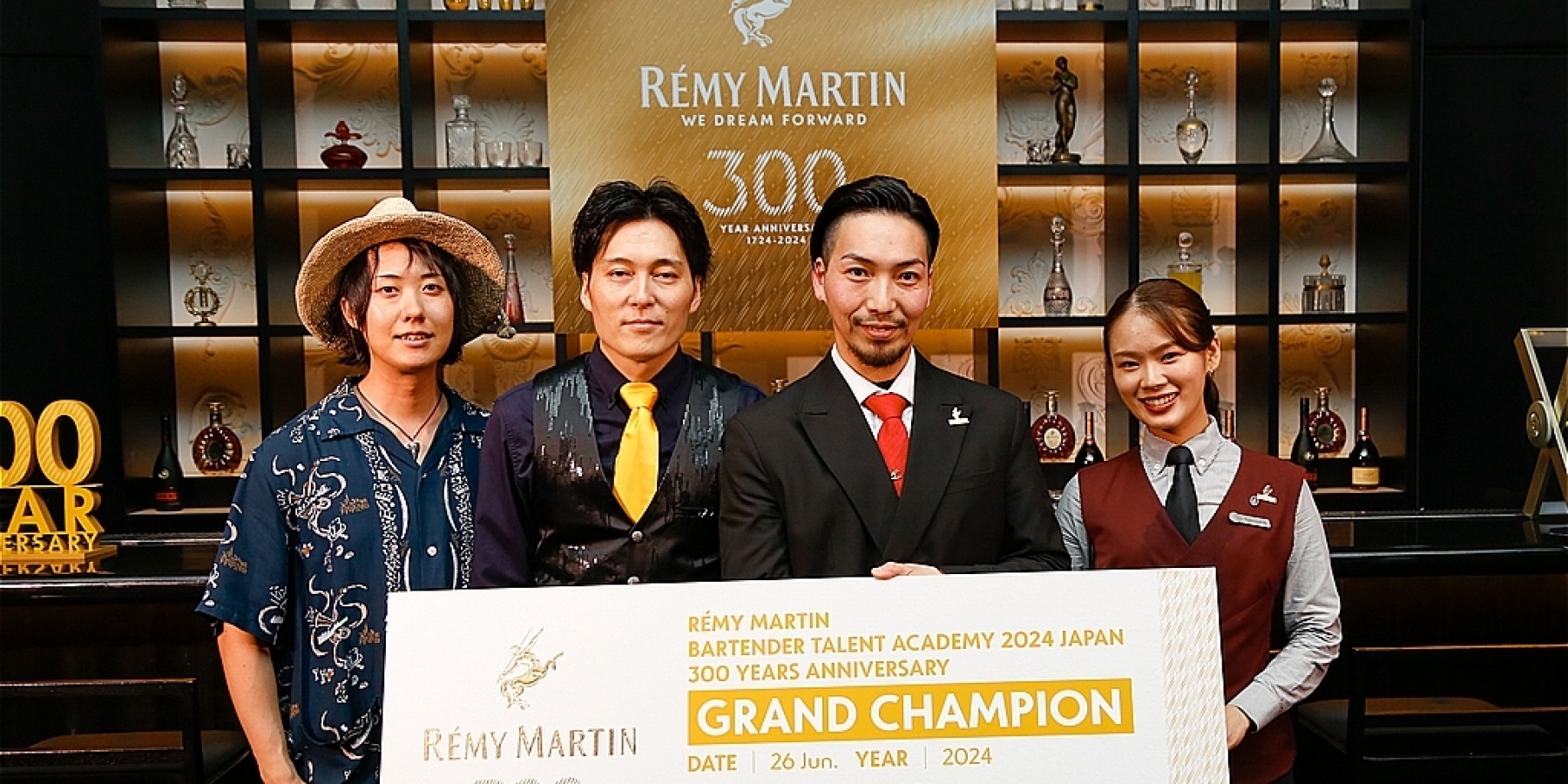 RÉMY MARTIN Bartender Talent Academy
2024 JAPAN 300 YEARS ANNIVERSARY