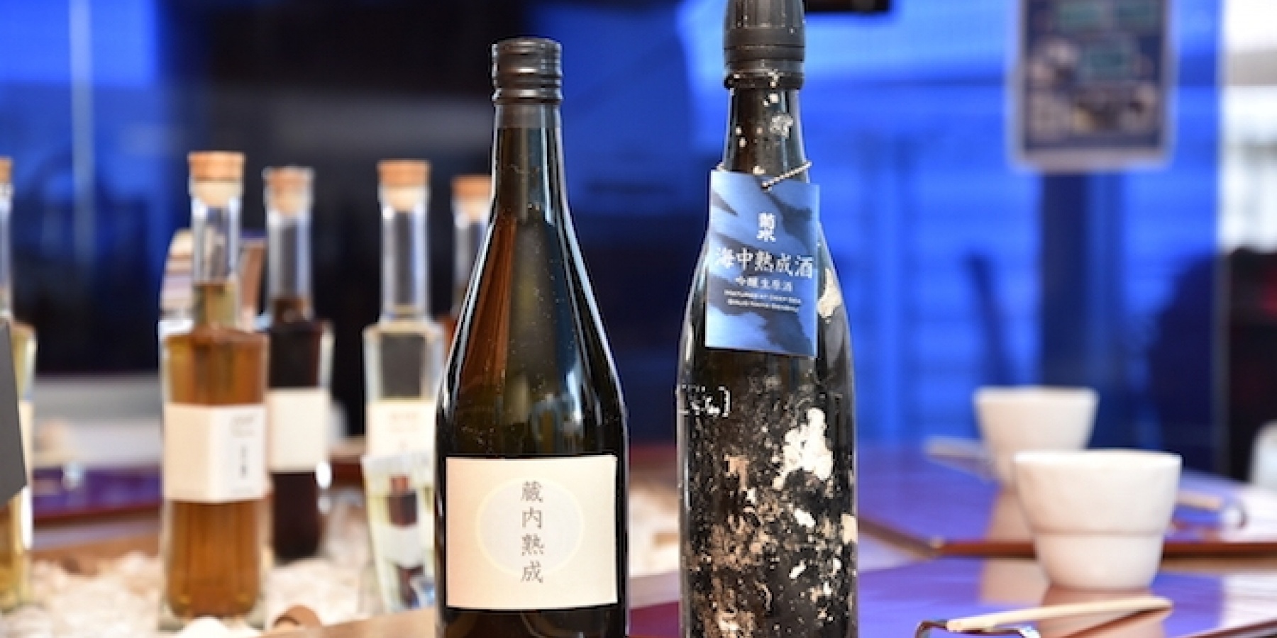 大海にロマン託して！
「海中熟成」で知る古酒の魅力。
＜後編＞
