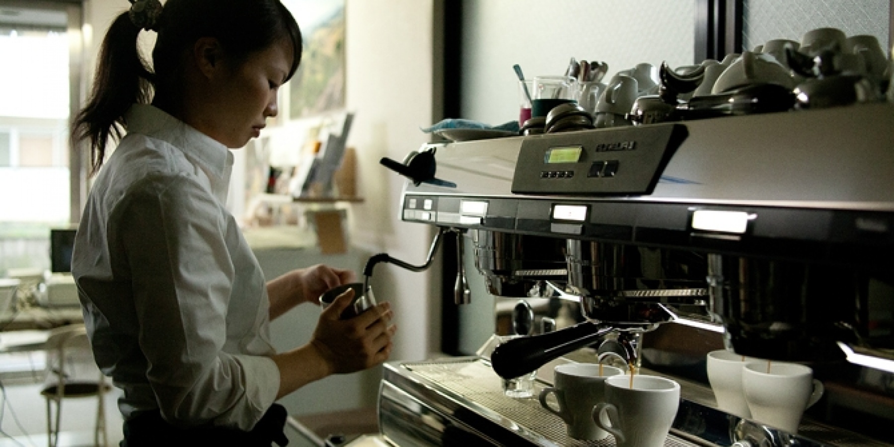 最高のコーヒー体験を伝えたい！
No.１女性バリスタ登場。＜前編＞

