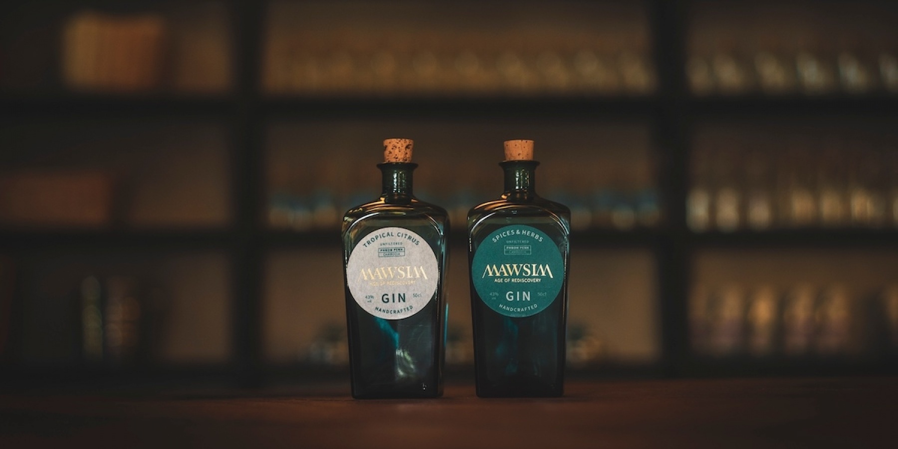 MAWSIM GIN：カンボジア発、
再生資源事業から生まれたクラフトジン。
＜前編＞