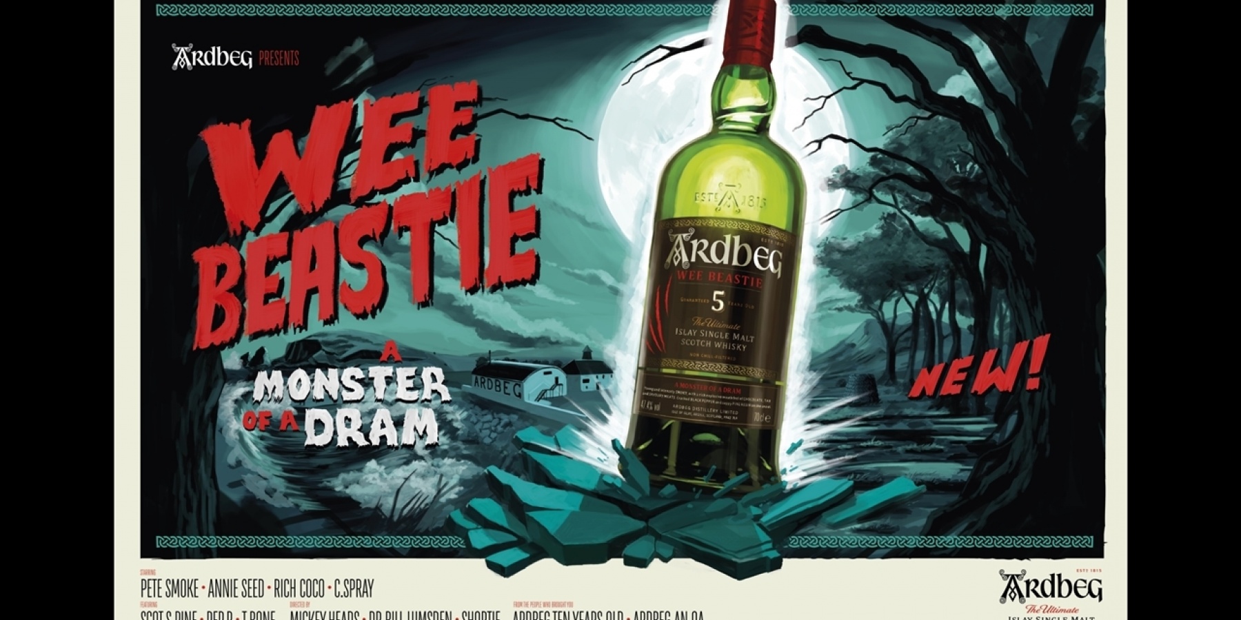 「ARDBEG Wee Beastie」
2020年7月14日(火)リリース!