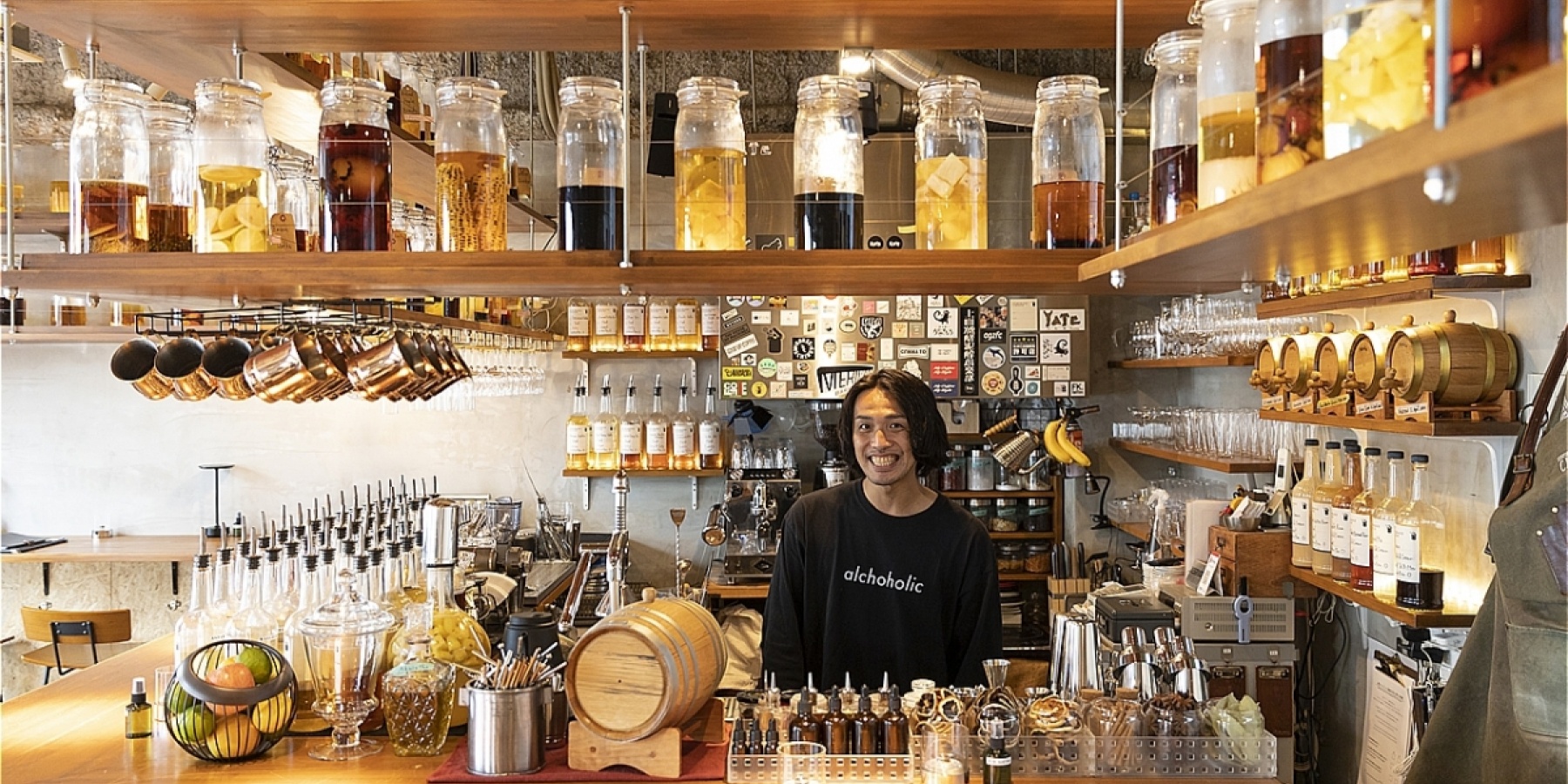 自家製リキュールとコーヒーカクテル
福岡からなにかが始まる新しい予感！
＜前編＞