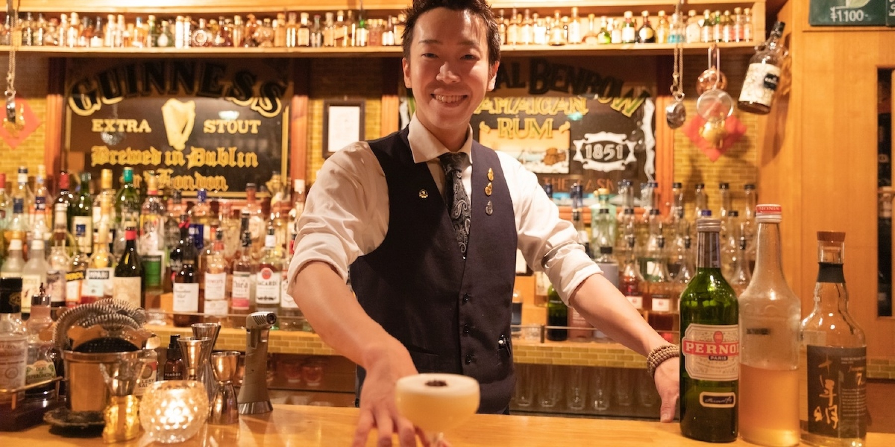 BAR白馬舘:祖父、父、息子の 3世代が選ぶ
それぞれの時代のカクテル。
<後編>