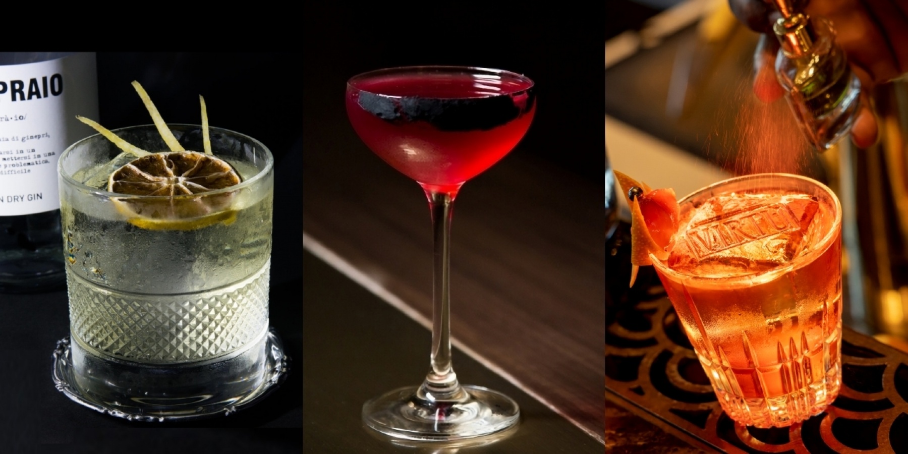 今月のカクテル
世界一の人気カクテルNegroniをツイスト