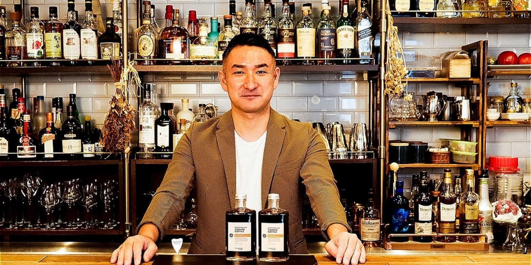 「TIGRATO」高宮裕輔さん監修による
コーヒーボトルカクテル登場!