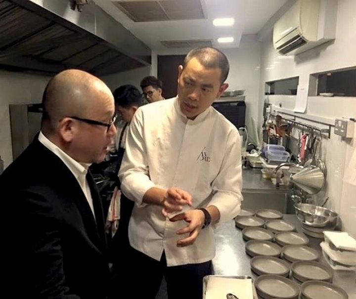 <span>【スペシャルレポート】
中垣繁幸氏×アンドレ・チャン氏
カクテルペアリングの最前線はこんな感じ！
</span>vol.2 ペアリングディナーは中盤戦へ。