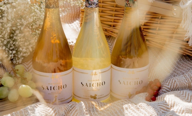 U.K.でシャンパンに肩を並べる人気！
ノンアル・スパークリングティー「SAICHO」
